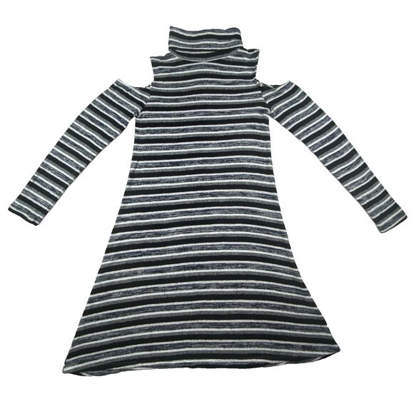 American Eagle Dress Womens Medium Cold Shoulder Soft Sexy Plush Stretch NWOT - Picture 2 of 16